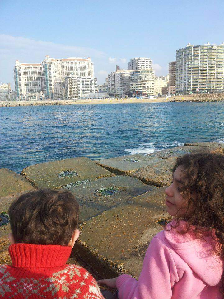 Jacoub and Angela Abdou in Egypt.