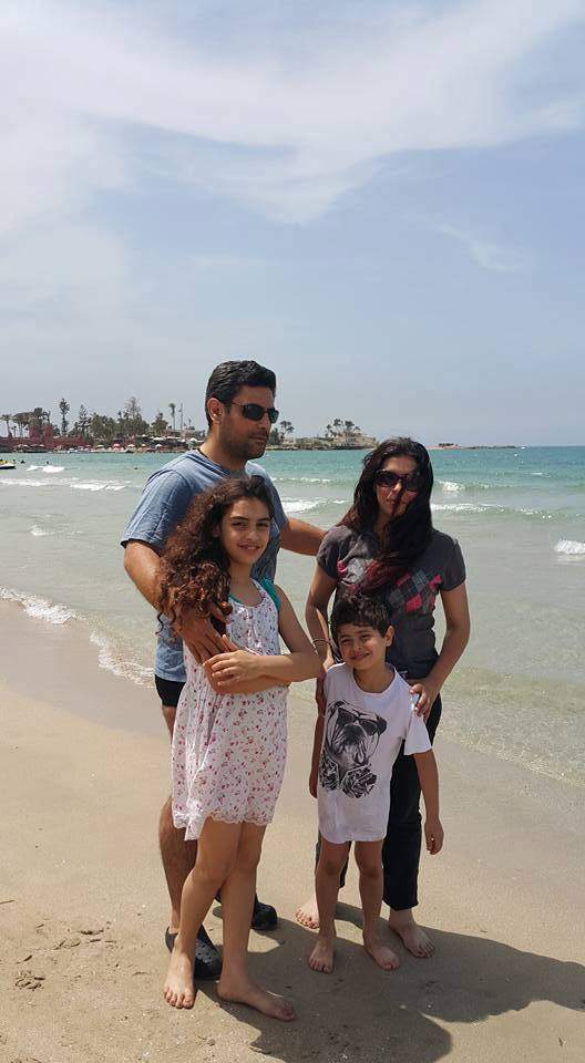 The Abdou family in Egypt.