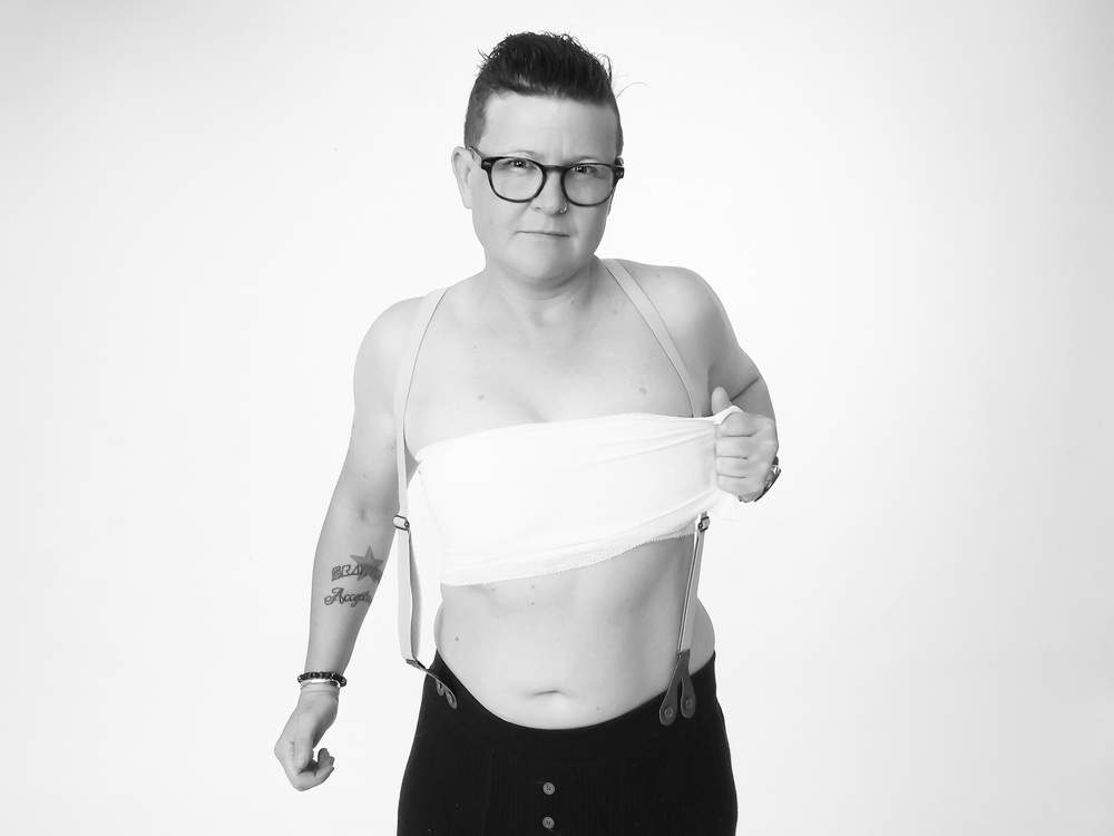 "Once you start to be true to yourself and live without the mask, people come along with you." Picture: Myth Photography