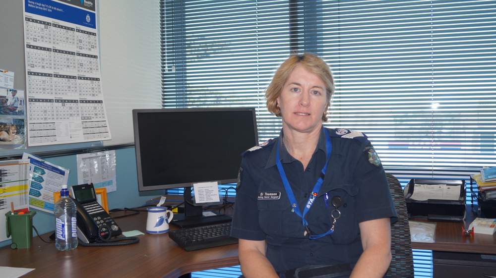 Wimmera Acting Senior Sergeant Di Thomson.