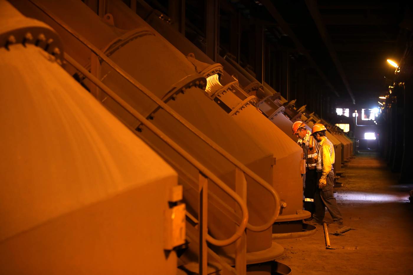 The steel story: inside the sinter plant