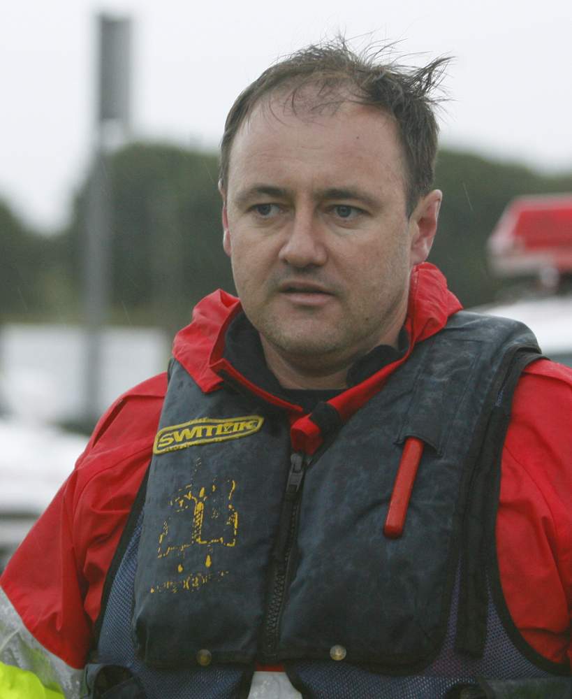 Westpac Rescue helicopter pilot Ian McFadden Westpac Rescue helicopter pilot Ian McFadden