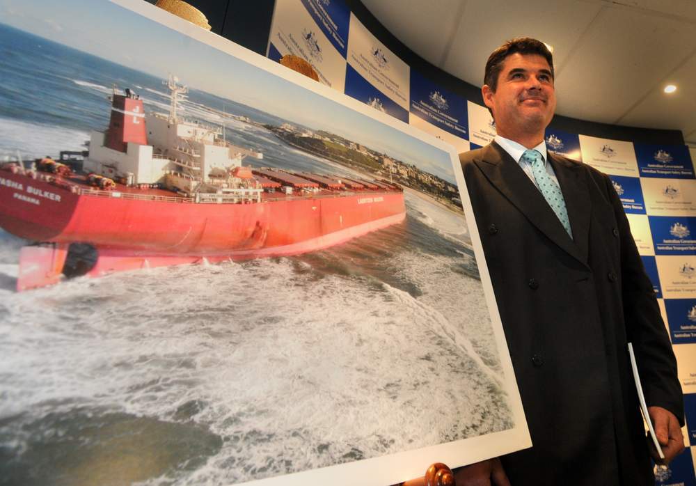 ATSB executive director Peter Foley releases the bureau&#39;s final report in 2008.&amp;nbsp;