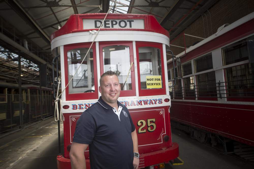 TOP OF THE DEPOT: He was the depot&#39;s first apprentice, now supervisor Luke Jenkins is passing on those skills to the next generation.
