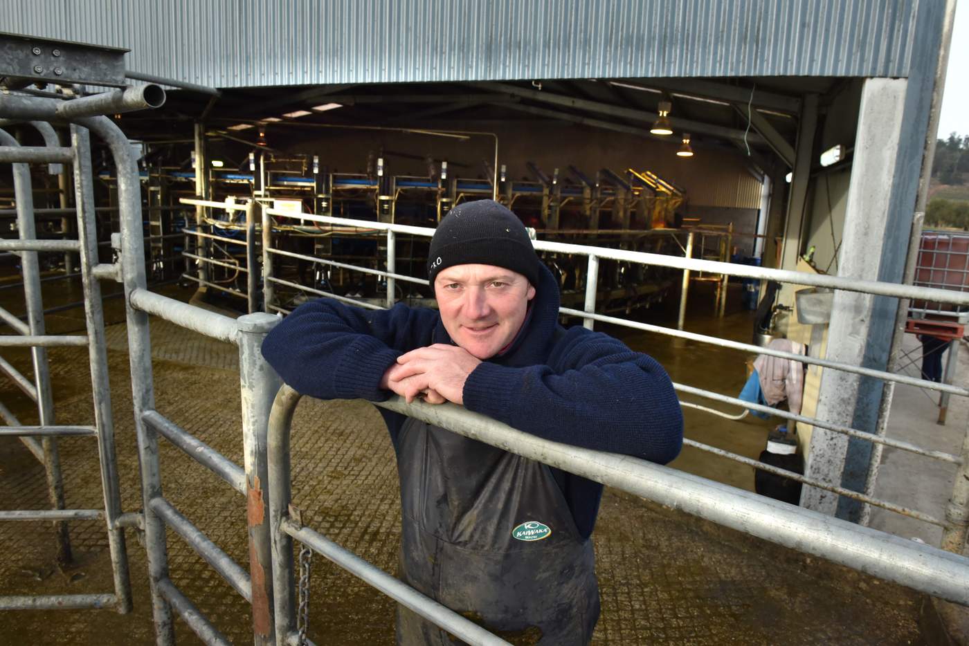 Limberlost dairy farmer Peter Jones in 2016.