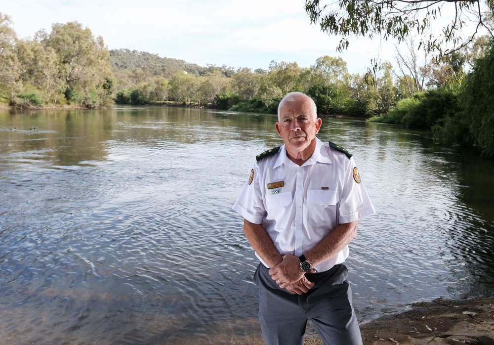 OPTIMISTIC: Peter Wright hopes a new safety campaign will lead to a reduction in drownings on the Murray River. He says if just one life can be saved, it will be worth it. Picture: JAMES WILTSHIRE